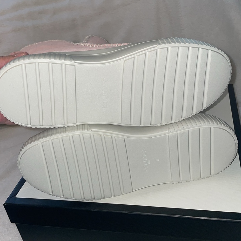 NWT J/SLIDES ELY Pink Suede Boot - Picture 8 of 10